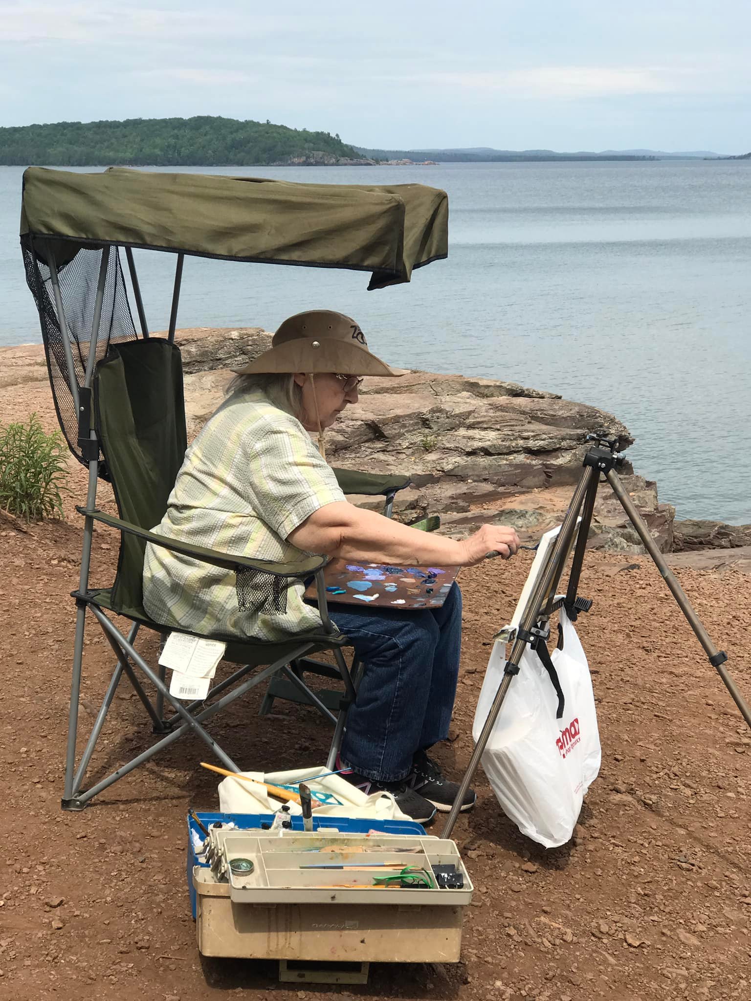 Artists paint the beauty of Marquette at the Fresh Coast Plein Air Festival