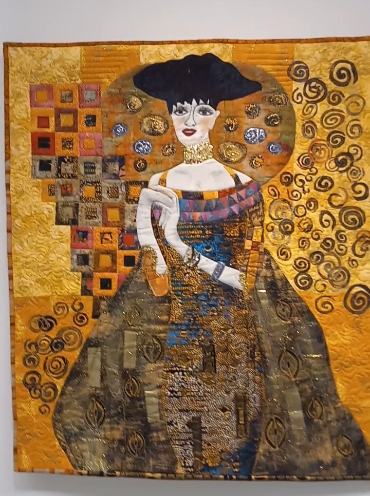 February 20th: Judy Parlato: Fiber Arts “Lady in Gold”