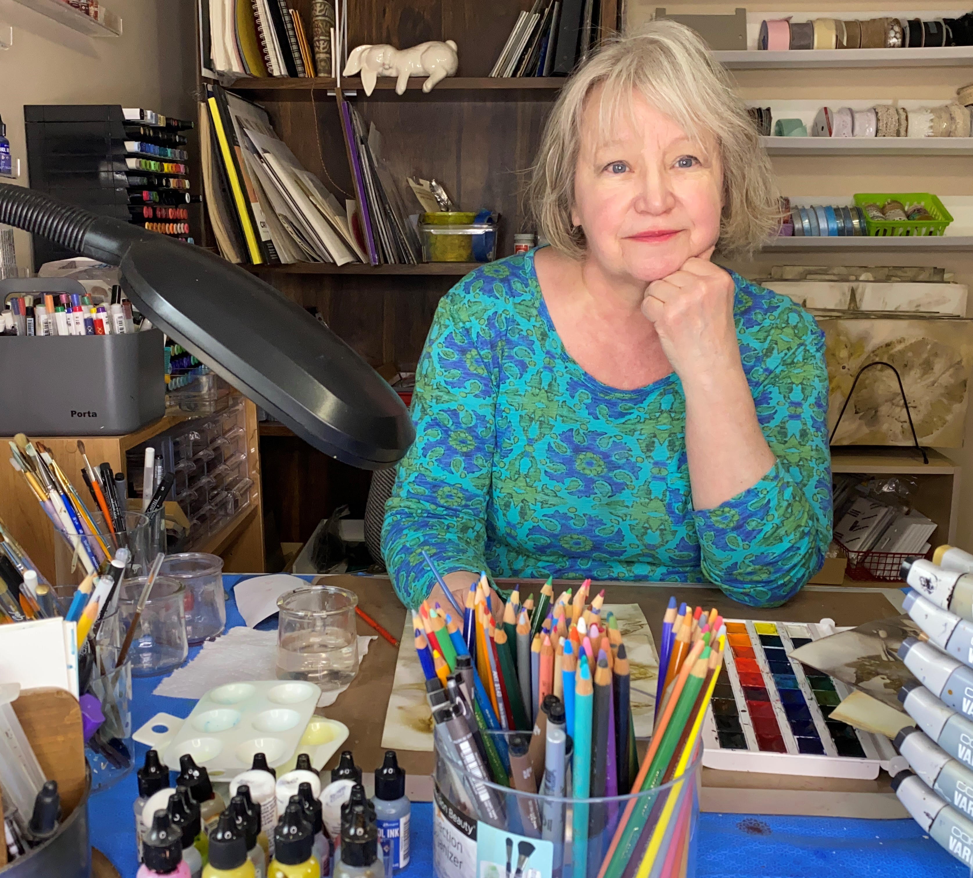 Arty Fashion Show of Upcycled Fabrics with JoAnn Shelby