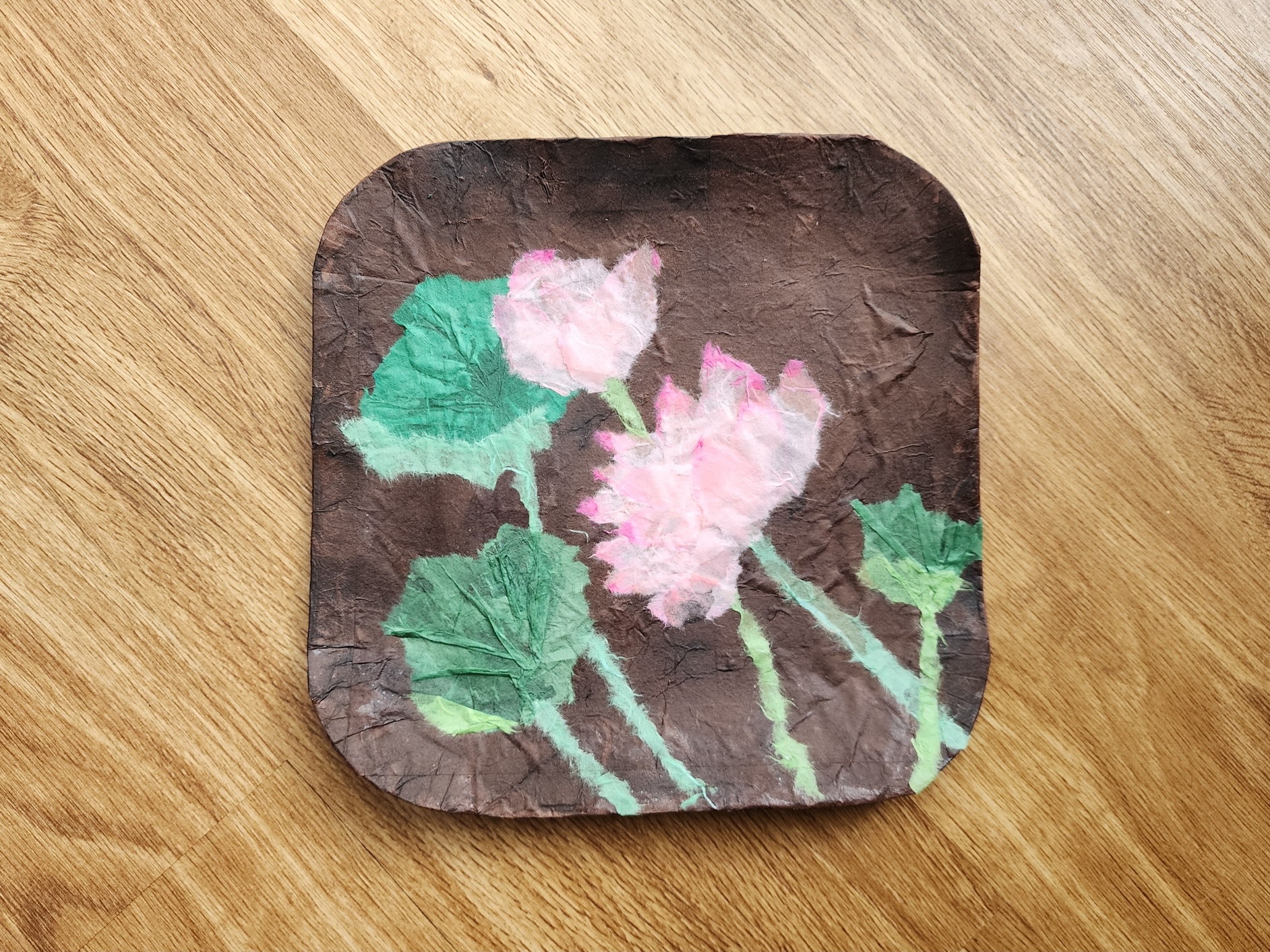 Workshop with Jenny Cho: Korean Mulberry Paper Lotus Plates