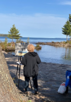 Plein Air Painting – Marlene Wood, Julie Highlen, & John French