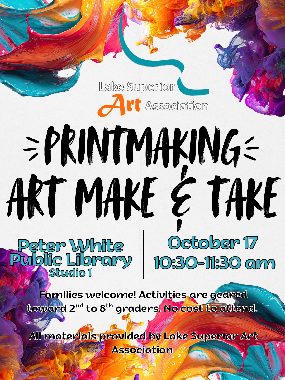 New Series: Art Make & Take for Kids and Families